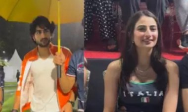 इब्राहिम अली खान को चीयर करती नजर आईं पलक तिवारी