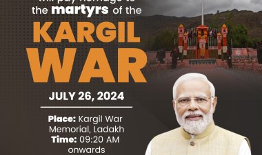 प्रधानमंत्री मोदी अब से कुछ देर बाद पहुंचेंगे लद्दाख, कारगिल वार मेमोरियल जाएंगे