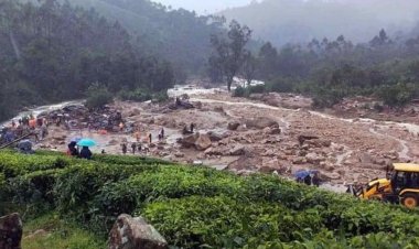 केरल के वायनाड जिले में बारिश का कहर, तड़के हुए भूस्खलन में 100 से ज्यादा लोग फंसे, दो बच्चों समेत पांच की मौत