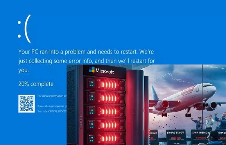 माइक्रोसॉफ्ट का सर्वर डाउन, दुनिया भर में बैंकिंग, विमान और कंप्‍यूटर सर्विस बाधित