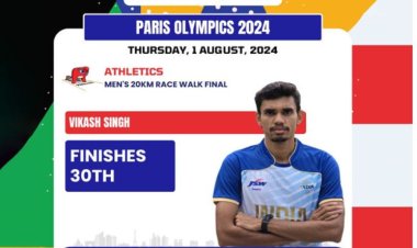 पेरिस ओलंपिक: पुरुषों की 20 किमी पैदल चाल स्पर्धा में भारतीयों ने किया निराश