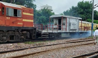 रेलवे संरक्षा विभाग ने करायी डेटोनेटर-फॉग सिगनल की टेस्टिंग