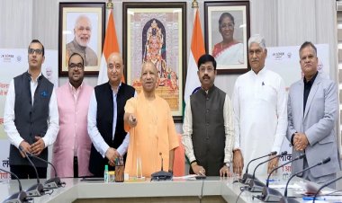 मुख्यमंत्री योगी आदित्यनाथ ने प्रयागराज में किया 20 लाख टन उत्पादन क्षमता के सीमेंट प्लांट का वर्चुअल लोकार्पण