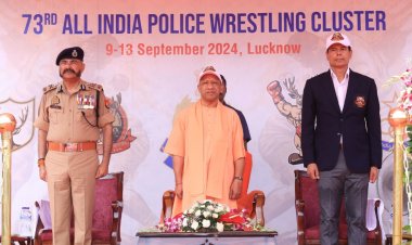 सीएम योगी ने 73वीं अखिल भारतीय पुलिस रेसलिंग क्लस्टर-2024 का किया उद्घाटन