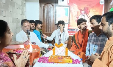 प्रधानमंत्री मोदी के जन्मदिन पर काशी में विविध आयोजन, संसदीय कार्यालय में सुंदर कांड पाठ