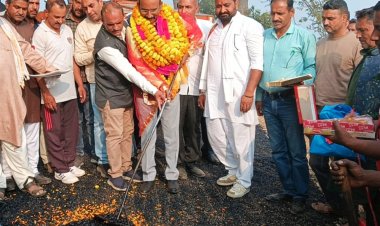 विधायक ने विकास कार्यों को शुरू करवाया