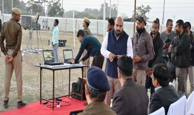 महाकुंभ 2025 की सुरक्षा को लेकर एंटी ड्रोन कवच का किया गया परीक्षण