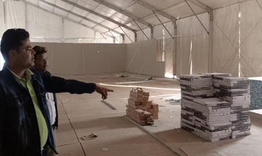 सीएम योगी के आने से पहले सेंट्रल हॉस्पिटल में 10 बेड का आईसीयू तैयार