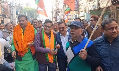 प्रधानमंत्री के आगमन पर शहर को स्वच्छ एवं भगवामय करने की तैयारी 