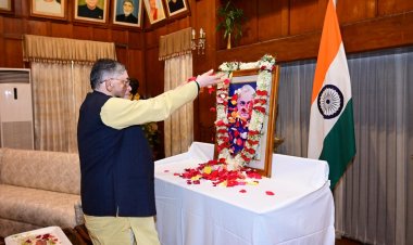 राज्यपाल ने अटल बिहारी वाजपेयी की जयंती पर श्रद्धा-सुमन अर्पित की