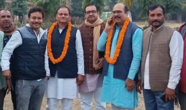 माध्यमिक शिक्षक संघ के जनपदीय चुनाव में राघवेन्द्र अध्यक्ष, शैलेश मंत्री बने