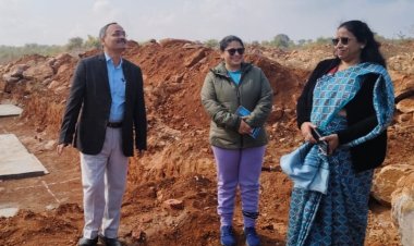विंध्य विश्वविद्यालय निर्माण में धीमी प्रगति पर नाराज़गी, मजदूरों की संख्या बढ़ाने के निर्देश
