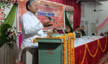 संघ व्यक्ति निर्माण का कार्य  स्थापना काल से ही  कर रहा - मनोजकांत
