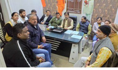 बीजेपी जिलाध्यक्ष ने शहर में अलाव की व्यवस्था कराने को लेकर नगर आयुक्त को लिखा पत्र