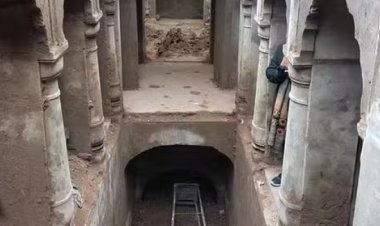 संभल में एएसआई ने 13वें दिन भी किया सर्वे, बावड़ी में 35 फुट नीचे तक हुई खुदाई