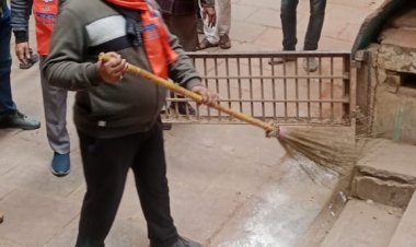 महाकुंभ उत्सव : काशी के आदिविशेश्वर वार्ड में चला विशेष स्वच्छता अभियान