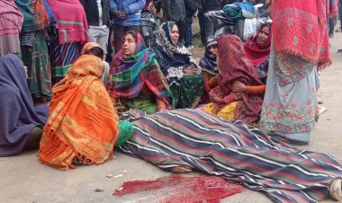 अनियंत्रित डम्पर ने अधेड़ को रौंदा, मौत