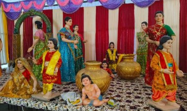 नये भारत का साक्षात्कार करायेगा स्वर्णिम भारत महाकुम्भ पंडाल