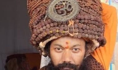 छह वर्षों से सिर पर 45 किलो रुद्राक्ष धारण कर रहे हैं बाबा गीतानंद