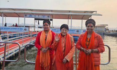 महाकुंभ में शांति और आत्म-जागृति का संदेश दे रहीं योगमाता कीको ऐकावा