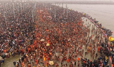  महाकुंभ में मकर संक्रांति पर साढ़े तीन करोड़ श्रद्धालुओं ने किया अमृत स्नान 