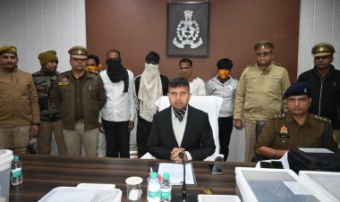 मथुरा पुलिस ने पकड़े फर्जी मार्कशीट-प्रमाण पत्र बनाने गिरोह के सरगना सहित पांच शातिर 