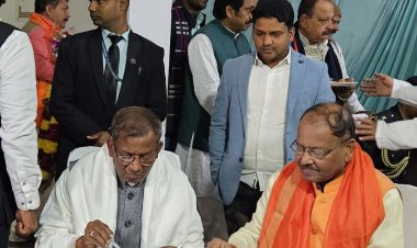महाकुंभ में वैश्विक समागम आस्था व विश्वास का प्रमाण: लक्ष्मण आचार्य