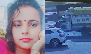 शिक्षिका को पिकअप ने मारी टक्टर, मौत