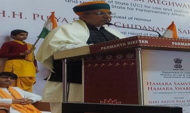 संविधान में वर्णित समानता, स्वतंत्रता और बंधुत्व को प्रदर्शित कर रहा है महाकुम्भ : अर्जुन राम मेघवाल