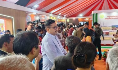 प्रदर्शनी में विकास के साथ विरासत भी, लोगों के जीवन में सकारात्मक बदलाव का मिल रहा संदेश : संजय जाजू