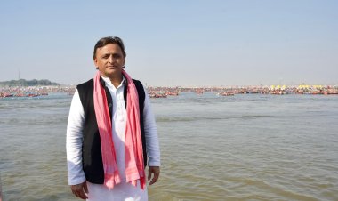 बीजेपी वालों के लिए कहना है, कुंभ में आएं तो सहनशीलता के साथ स्नान करें - अखिलेश यादव 