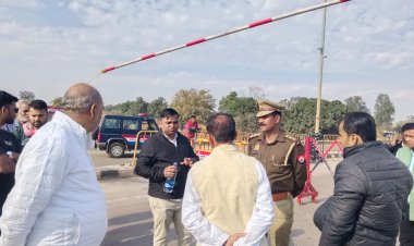 महाकुम्भ में बढ़ती भीड़ देख यूपी-एमपी सीमा पर वाहनों की आवाजाही रोकी