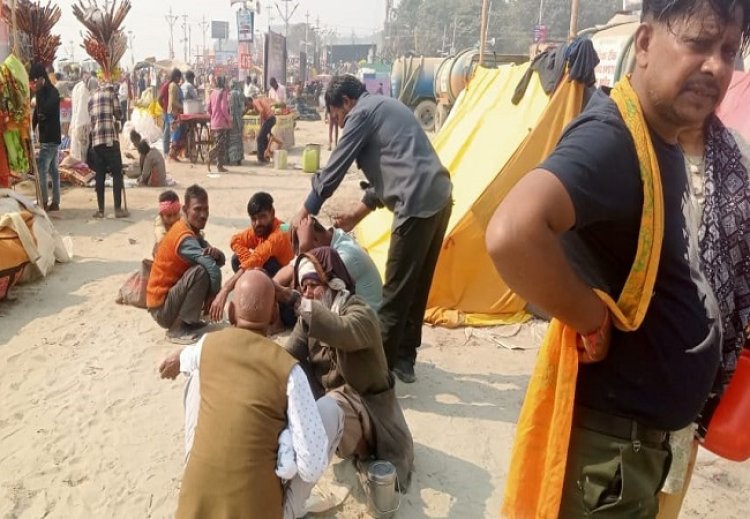 संगम तीरे नाई समाज के हाथों से सजी महाकुम्भ की दिव्यता और संस्कृति 