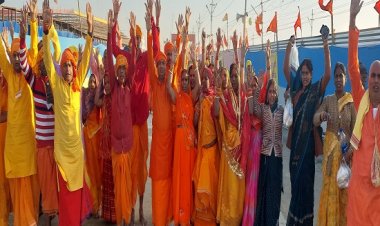 लक्ष्मी नारायण यज्ञ में हिस्सा लेने से कई जन्मों के नष्ट हो जाते हैं पाप:श्री जियर स्वामी 