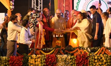 राज्यपाल ने किया त्रिवेणी संगम राजिम में ऐतिहासिक राजिम कुंभ कल्प का शुभारंभ