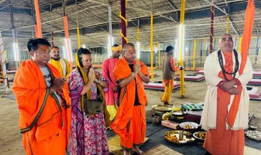 महाकुम्भ दिखा रहा 'सर्वे भवन्तु सुखिनः सर्वे सन्तु निरामयाः और वसुधैव कुटुम्बकम की राहः कलिंग मोयोंग