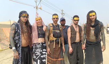 महाकुम्भ के अंतिम स्नान पर्व पर जुटने लगे विदेशी श्रद्धालु