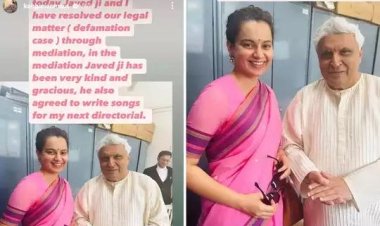 कंगना रनौत ने जावेद अख्तर से मांगी माफी, सुलझा सालों पुराना विवाद