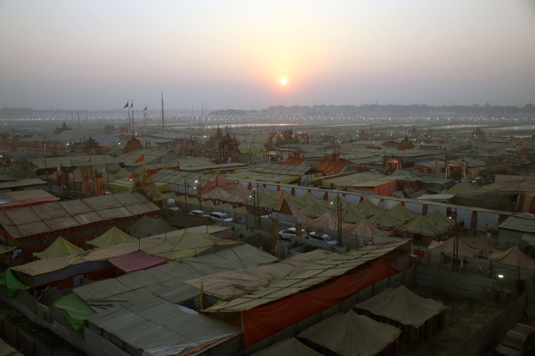 अखाड़ों में हो रही पूरे उमंग और उत्साह के साथ बसंत पंचमी के अमृत स्नान की तैयारियां