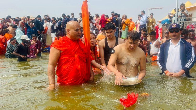 ममता दीदी खुद महाकुम्भ आएं और देखें यहां की भव्य व्यवस्था : हिमंत बिस्वा सरमा