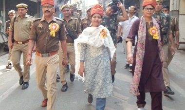 10 जोन और 12 सेक्टर में बंटे मुरादाबाद में दिनभर मुस्तैद रहे पुलिस व प्रशासनिक अधिकारी