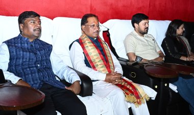 "छावा" फिल्म में संभाजी महाराज के जीवन और बलिदान की अत्यंत सजीव प्रस्तुति -मुख्यमंत्री साय