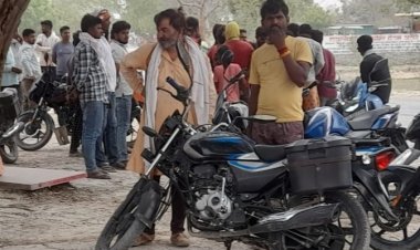 ट्रैक्टर की चपेट में आकर किशोर की मौत— आक्रोशित ग्रामीणों ने दौड़ाकर पकड़ा वाहन