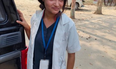 नर्सिंग की छात्रा कॉलेज के बाहर आत्मदाह का किया प्रयास, बोली मेरा एक साल किया गया खराब