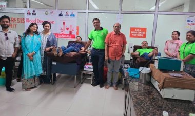 रक्तदान न केवल किसी के जीवन को बचाता है बल्कि दाता के स्वास्थ्य में भी लाभकारी : मंदीप श्रीवास्तव