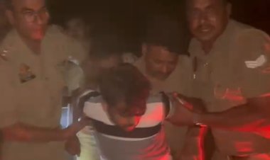 मुठभेड़ में अंतरराज्यीय लुटेरा गिरफ्तार, गोली लगी