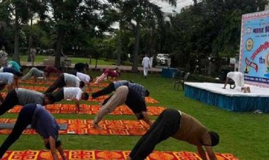 भारत विकास परिषद ने मनाया योग दिवस