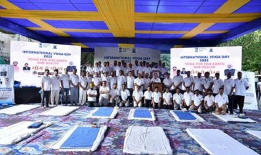 कोयला मंत्रालय ने उत्साह और समावेशिता के साथ 11वां अंतरराष्‍ट्रीय योग दिवस मनाया