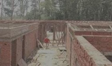चार करोड़ की लागत से  बन रहे मया के कस्तूरबा गांधी महाविद्यालय में एकेडमिक ब्लॉक व छात्रावास