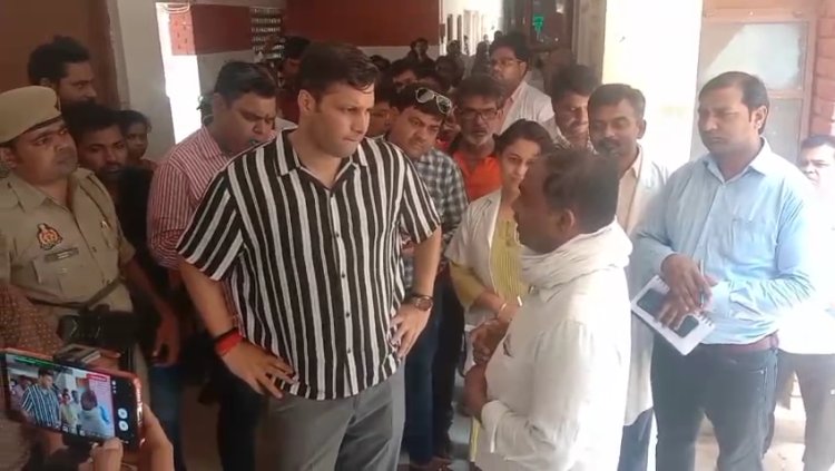 जिलाधिकारी प्रयागराज द्वारा चिल्ड्रन हॉस्पिटल का व्यापक निरीक्षण: स्वास्थ्य सेवाओं की गुणवत्ता सुधार पर जोर